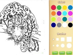 Gra Realistic Animals Coloring Book for Kids