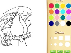 Gra Amazon Rainforest Coloring Book for Kids