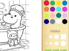 Gra Cozy Friends Coloring Book for Kids