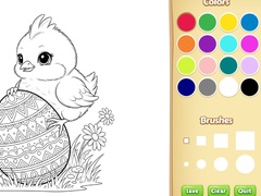 Gra Easter Coloring Book for Kids