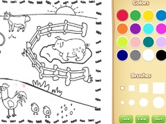 Gra Farming Coloring Book For Kids