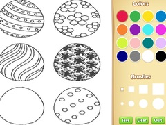 Gra Easter Eggs Coloring Book for Kids