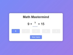 Gra Math Mastermind