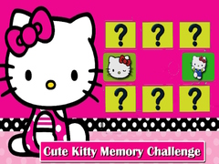Gra Cute Kitty Memory Challenge