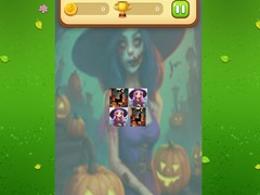 Gra Halloween Witch Memory Match
