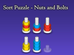 Gra Sort Puzzle - Nuts and Bolts