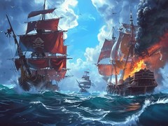Gra Pirate Ships: Build and Fight