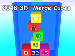 Gra 2048 3D: Merge Cubes