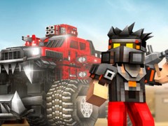 Gra Blocky Cars: Car Battle