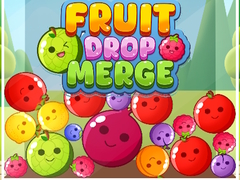 Gra Fruit Drop Merge 