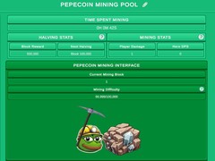 Gra Pepecoin Miner Idle Simulator