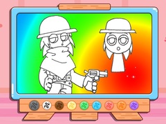 Gra Coloring Book: Sprunki Tunner