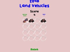 Gra 2048 Land Vehicles
