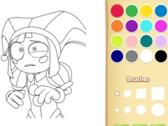 Gra Pomni Coloring Book For Kids