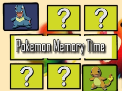 Gra Pokemon Memory Time