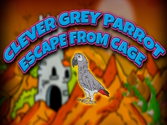 Gra Clever Grey Parrot Escape from Cage