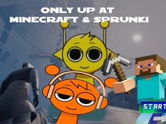 Gra Only Up At Minecraft & Sprunki