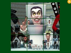 Gra Skibidi Toilet Sliding Puzzle