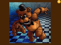 Gra Fnaf Freddy Sliding Puzzle