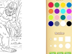 Gra Bigfoot Coloring Book