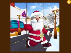 Gra Christmas Run Puzzle