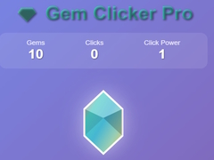 Gra Gem clicker pro
