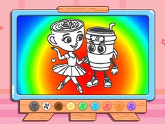 Gra Coloring Book: Cappuccina Assassino Love Story