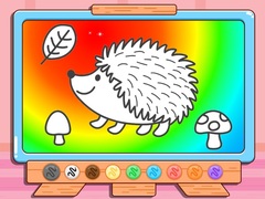 Gra Coloring Book: Hedgehog