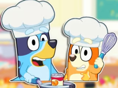 Gra Jigsaw Puzzle: Bluey & Bingo Fancy Cooking