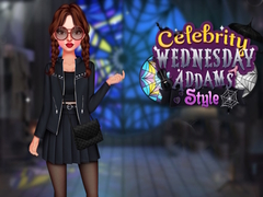 Gra Celebrity Wednesday Addams Style