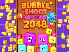 Gra Bubble Shoot Merge Box 2048
