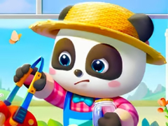 Gra Jigsaw Puzzle: Baby Panda Little Farmer