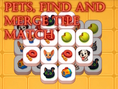 Gra Pets, Find and Merge Tile Match