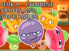Gra Suika - Combine fruits and vegetables!