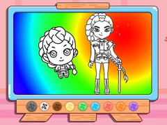 Gra Coloring Book: Kpop Rumi