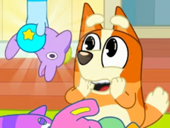 Gra Jigsaw Puzzle: Bluey Toy Claw Machine