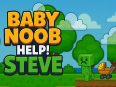 Gra Baby Noob Help! Steve
