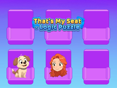 Gra That's My Seat Logic Puzzle