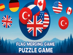 Gra Flag Merging Game Puzzle Game