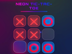 Gra Neon Tic Tac Toe