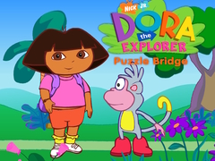 Gra Dora The explorer Puzzle Bridge