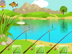 Gra Fishing With Three Rods
