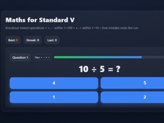 Gra Maths For Class V