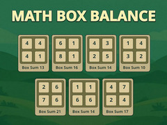 Gra Math Box Balance