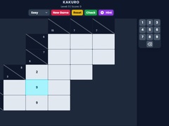 Gra Puzzler Kakuro