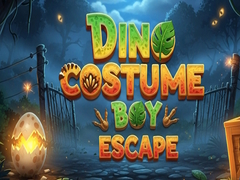 Gra Dino Costume Boy Escape