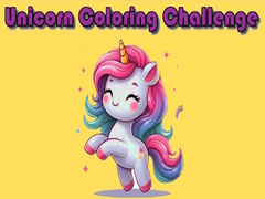Gra Unicorn Coloring Challenge