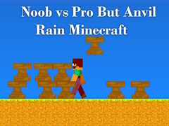 Gra Noob vs Pro But Anvil Rain Minecraft