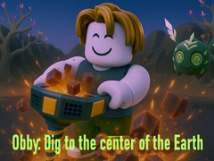 Gra Obby: Dig to the center of the Earth