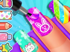 Gra Coloring Book: Girls Nail Art Design